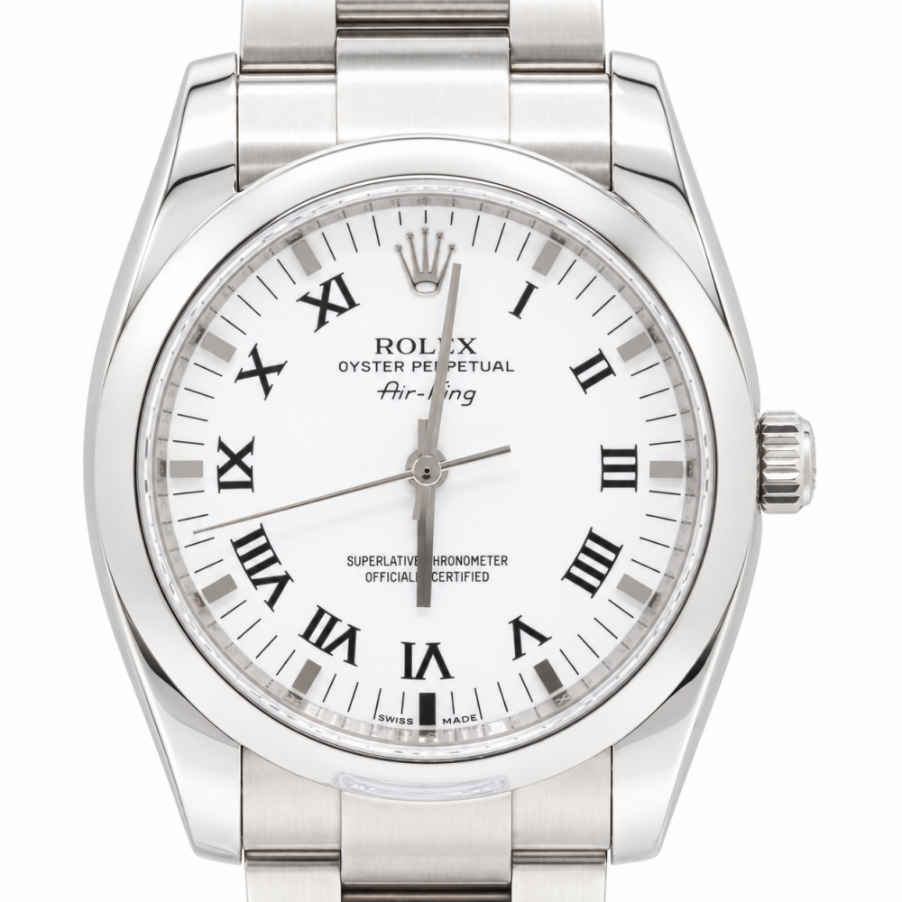 Rolex AirKing 34MM 114200 White Dial Watch